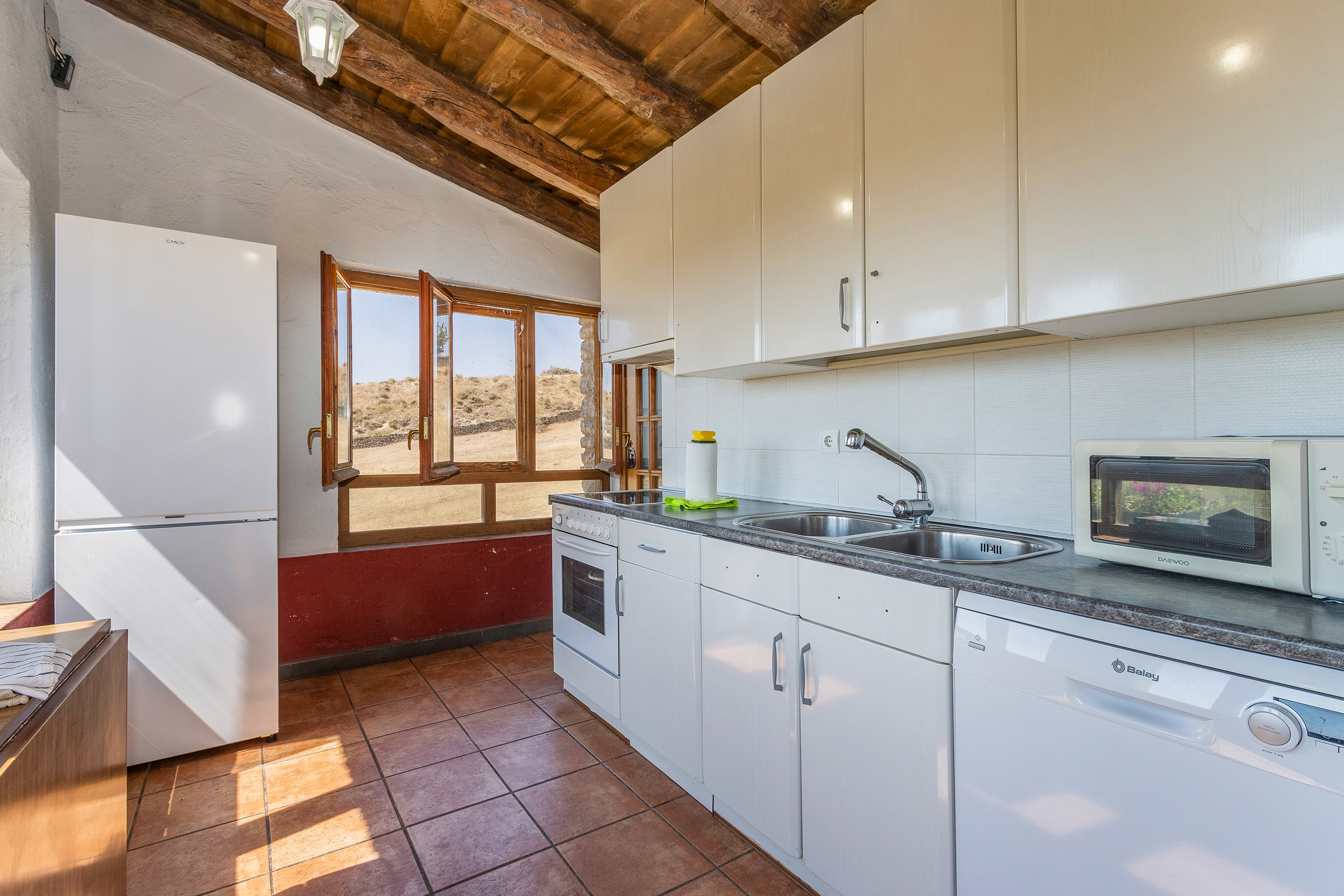 Cocina equipada del salón común